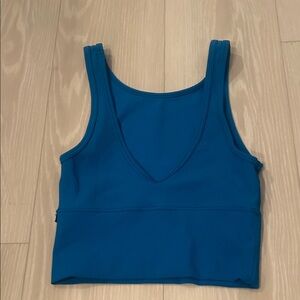 lululemon athletica Blue Tank Top